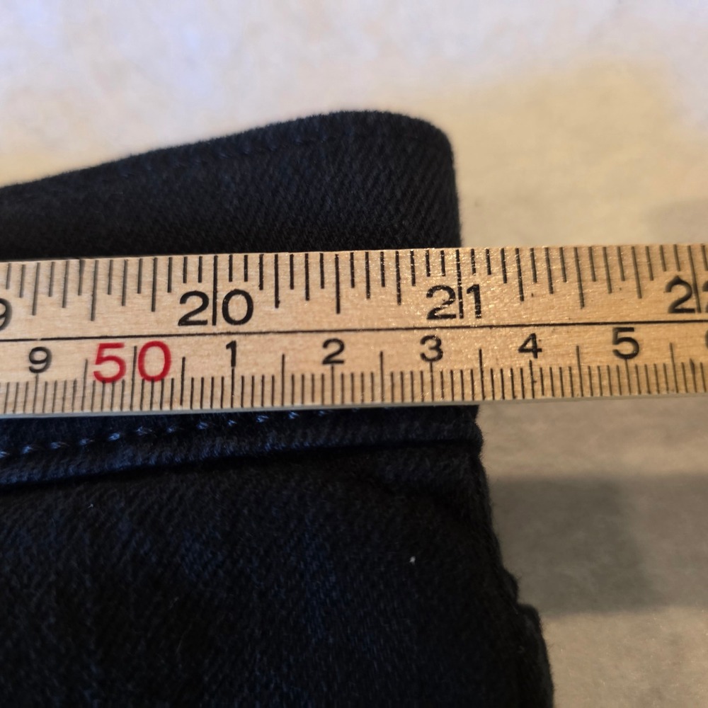Levis 511 Slim Fit Black Denim Jeans Mens 42x32 04511-4406 - Picture 6 of 10